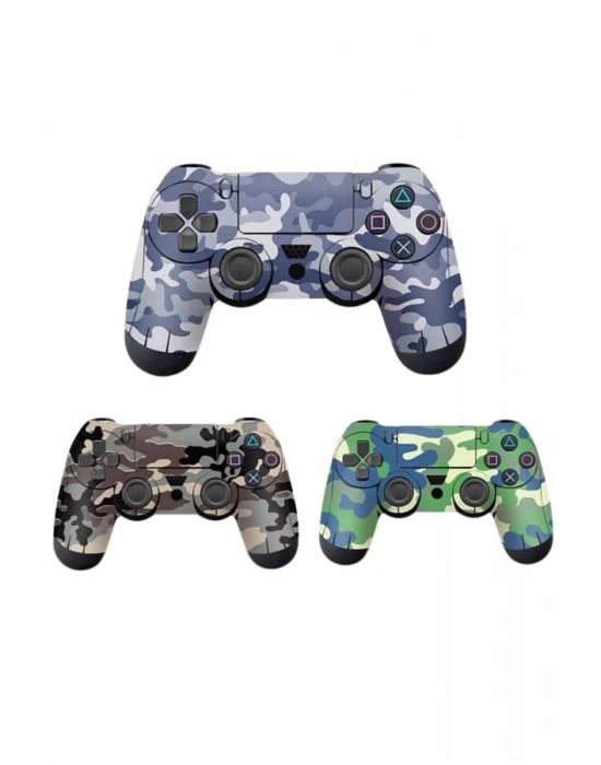 ® PS4 Joystick Oyun Kolu Titreşimli Uzun Pil Ömrü USB Şarj Kablolu