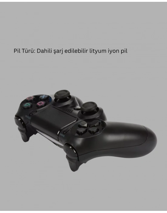 ® PS4 Uyumlu Kablosuz Oyun Kolu – Gerçekçi Titreşimli Geri Bildirim