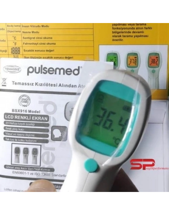 ® Pulsemed Temız Ateş Ölçer