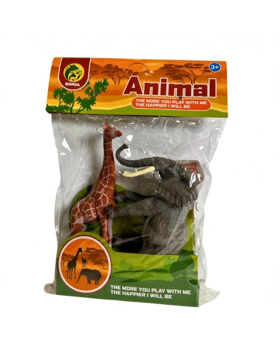 ® Pvc Pakette İkili Vahşi Hayvanlar