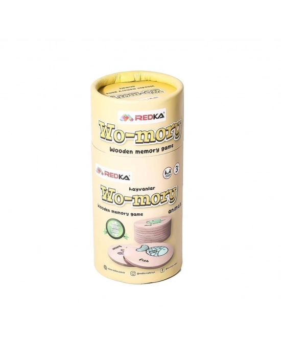 ® RD5644  Wo-mory Ahşap Hafıza Oyunu