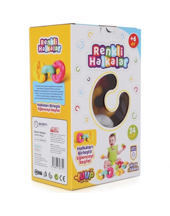 ® Renkli Halkalar 24 Parça