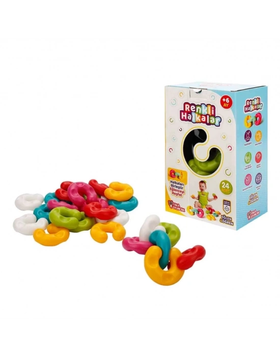 ® Renkli Halkalar 24 Parça