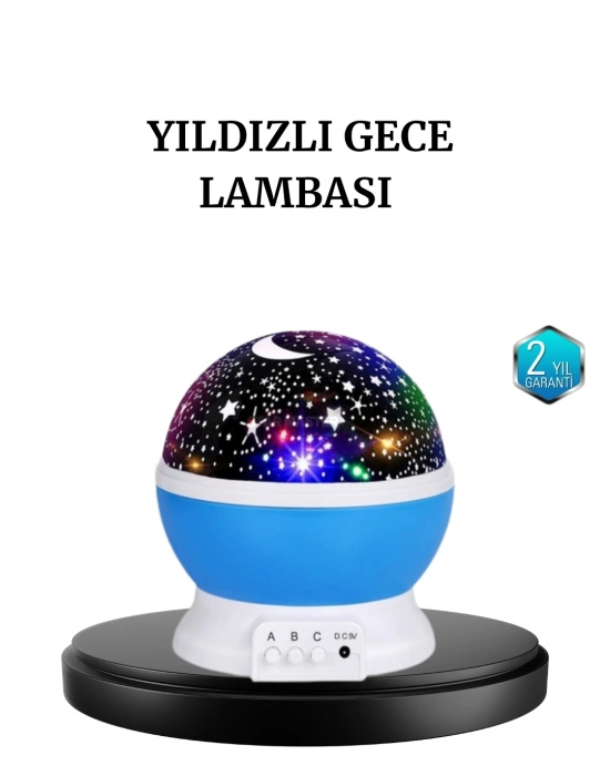 ® Renkli LED Gece Lambası 6 Işık Modlu Çocuk Odası Atmosfer Aydınlatma