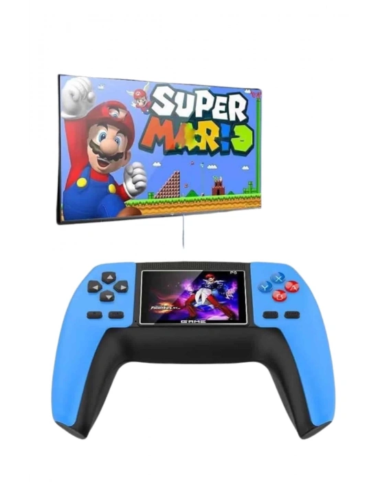 ® Retro Konsol P5 Uyumlu Taşınabilir 520 Oyunlu Kablosuz Game Stick