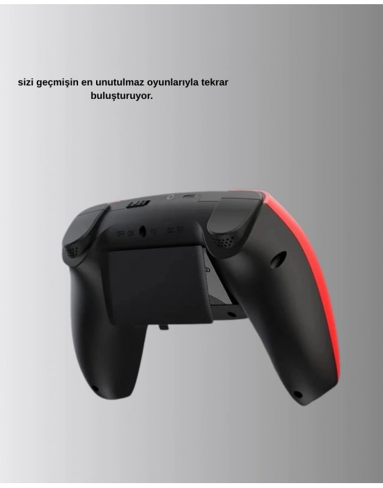 ® Retro Oyun Konsolu – 520 Klasik Oyunlu Taşınabilir Gamepad