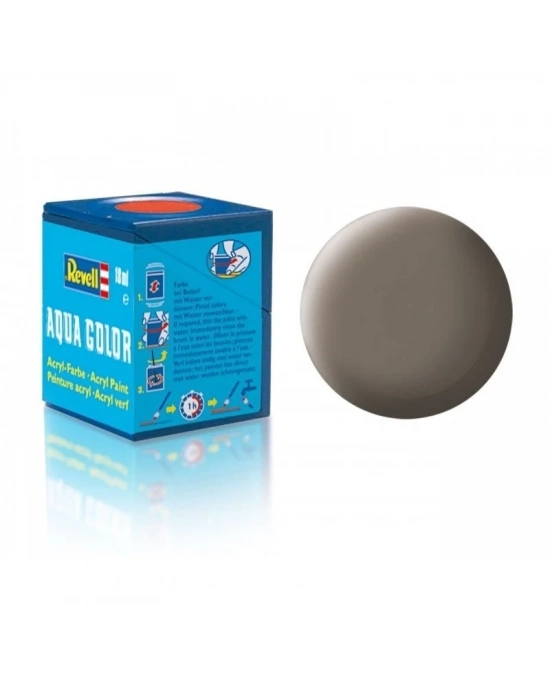® 87 - Aqua Color Earth Brown - Mat Boya- 18 ml