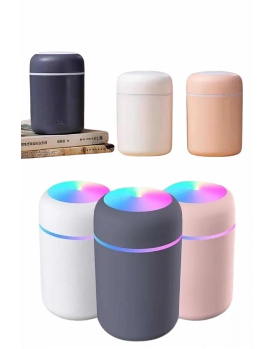 ® Rgb Işıklı Ulrasonik Ledli Hava Nemlendirici Buhar Makinesi Buhardanlık