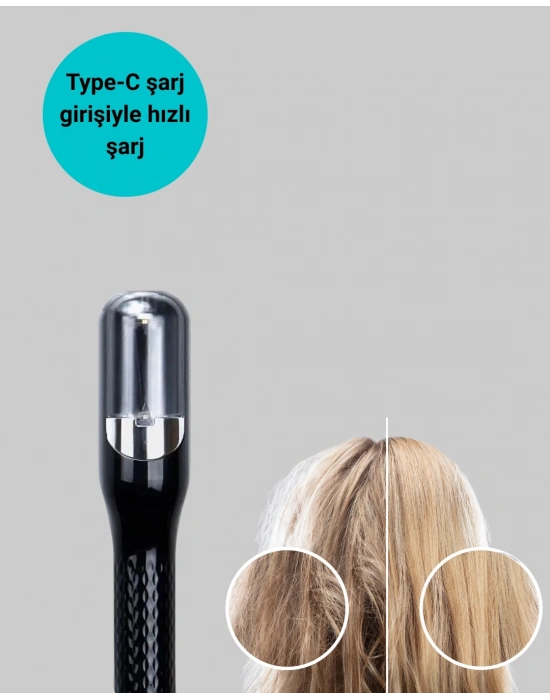 ® RH-6668 Kablosuz Saç Düzeltici Şarjlı Elektrikli Bakım Makinesi