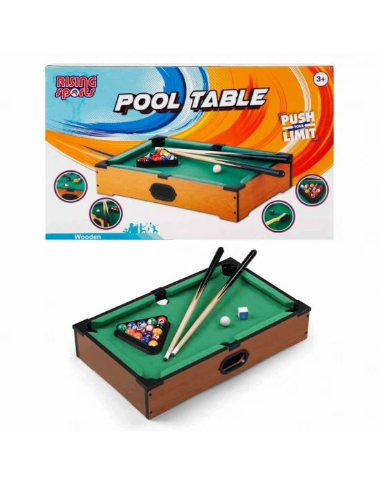® Ahşap Masaüstü Bilardo