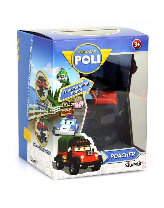 Robocar Poli Poacher Hareketli Figür