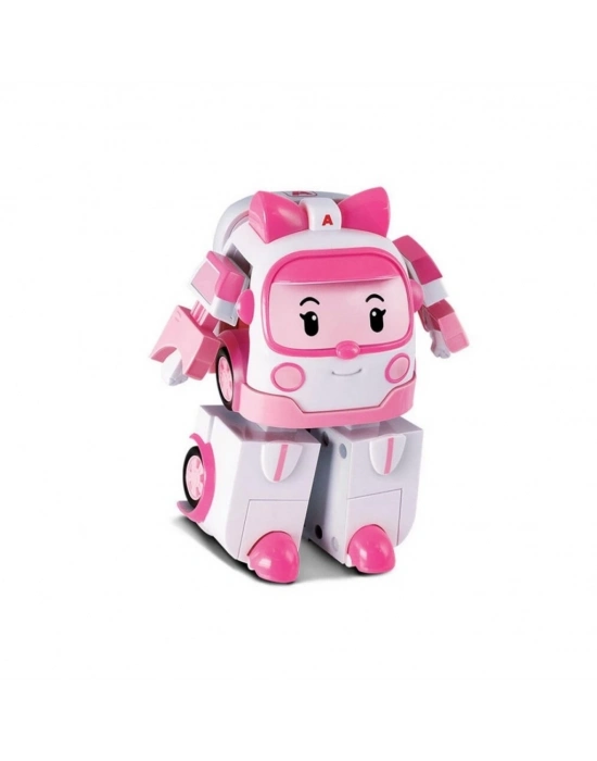Robocar Poli Transforming Robot Figür Amber