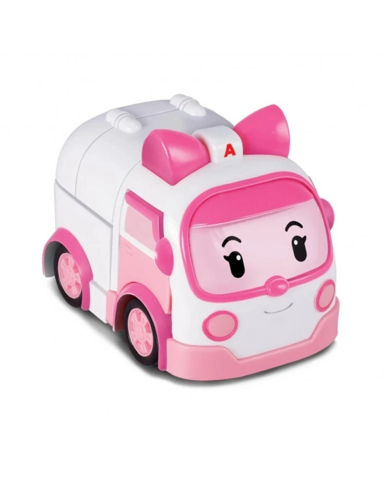 Robocar Poli Transforming Robot Figür Amber