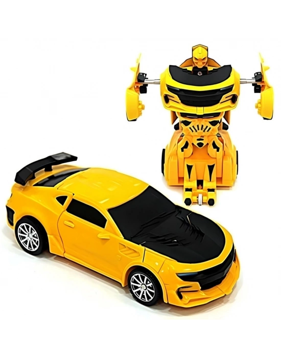 Robot Olan Araba Sarı CN1997
