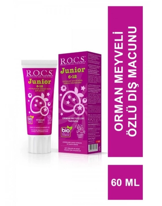 .Junior Diş Macunu 6-12 Yaş 60 ml Orman Meyveleri