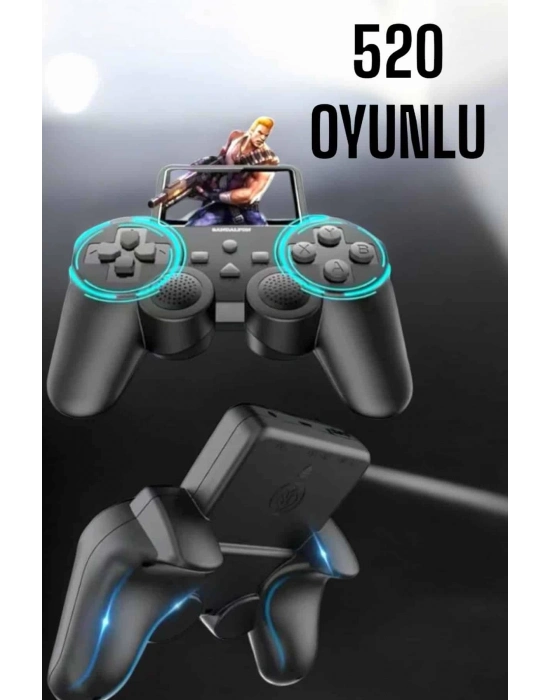® S10 Sup 520 Oyunlu Gamepad TV Uyumlu Gamepad