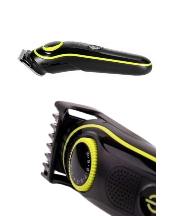 ® Saç Sakal Vücut Tıraş Makinesi 5in1 Kablosuz Burun Kulak Tıraş Makinesi