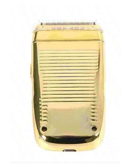 ® Sakal Kesme Tıraş Makinesi Paslanmaz Çelik Gold Şarjlı