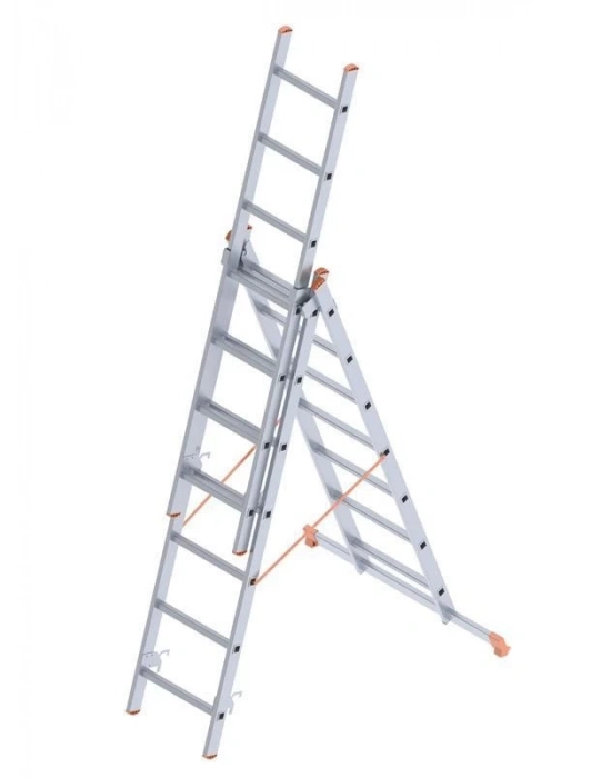 ® Saraylı 3x7 A Tipi Sürgülü Merdiven 5,79 Metre