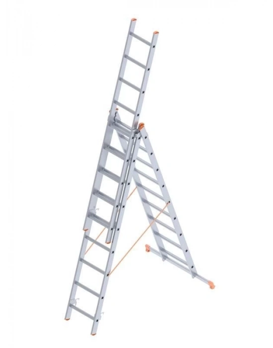 ® Saraylı 3x9 A Tipi Sürgülü Merdiven 7,41 Metre