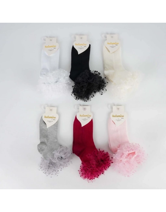 ®  Saren Aks. Kız Soket Çorap K22145 (ADET FİYATIDIR)