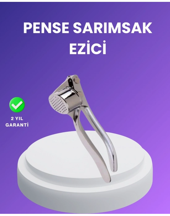 ® Sarımsak Presi Kolay Temizlik ve Yüksek Basınçlı Ezme