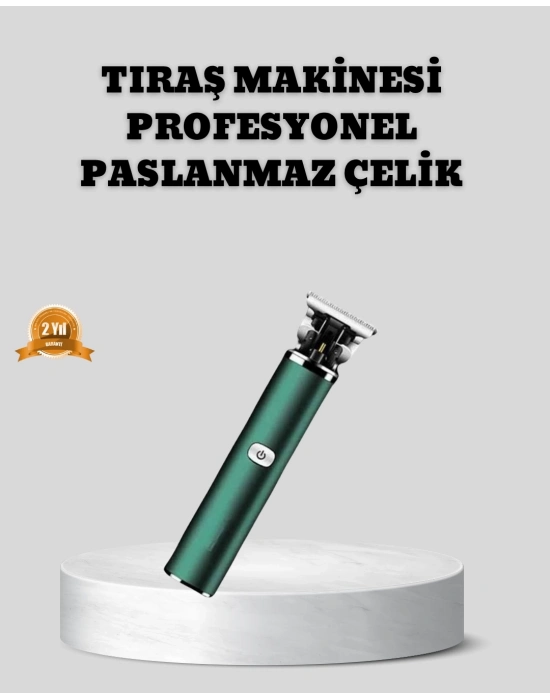 ® Şarjlı Erkek Tıraş Makinesi – 180 Dakika Pil Ömrü, 2.5 Saat Hızlı Şarj, USB ve Powerbank Uyumlu