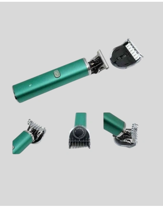 ® Şarjlı Erkek Tıraş Makinesi – 180 Dakika Pil Ömrü, 2.5 Saat Hızlı Şarj, USB ve Powerbank Uyumlu