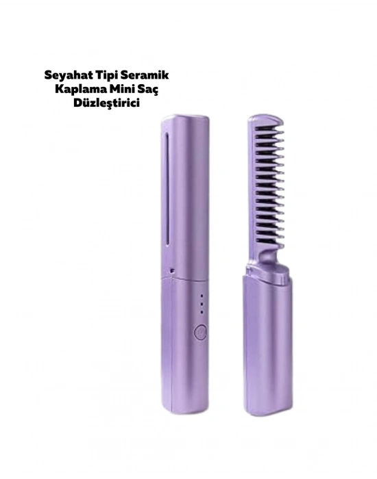 ® Şarjlı Saç Düzleştirici Tarak