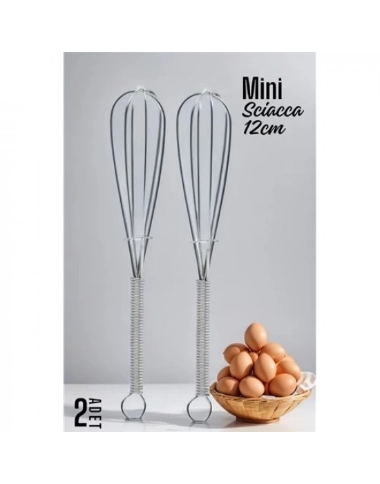 Sciacca Mini Çırpıcı Çelik 2 adet 720215