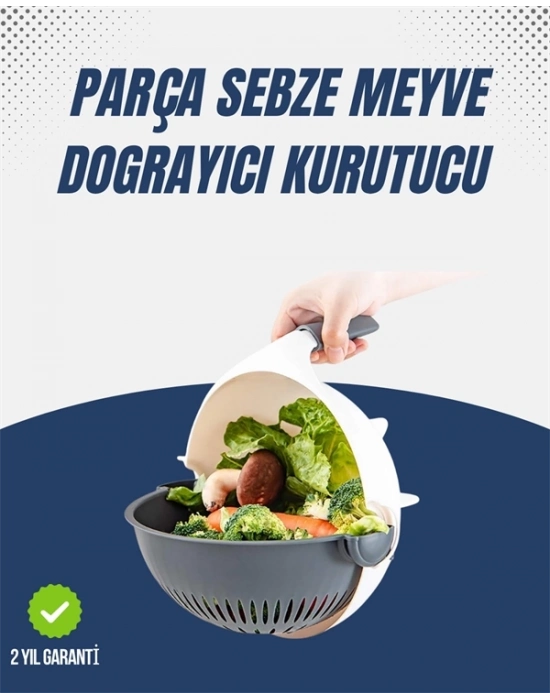 ® Sebze Doğrama ve Rendeleme İçin Pratik Mutfak Aparatı