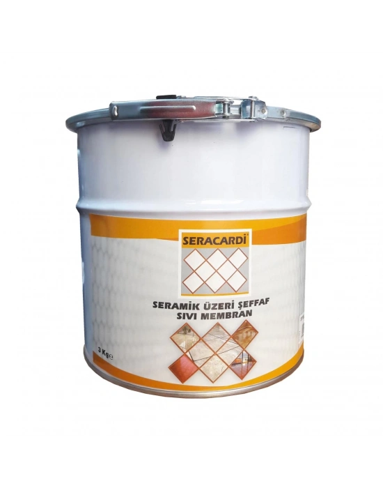 ® Seracardi Seramik Üzeri Şeffaf İzolasyon 3 Kg