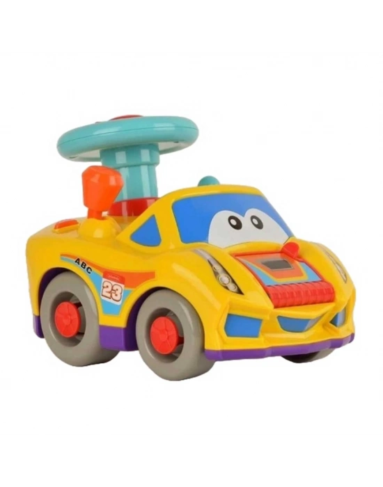 ®  Sesli Müzikli ve Işıklı Çok Fonksiyonlu Eğlenceli Arabam