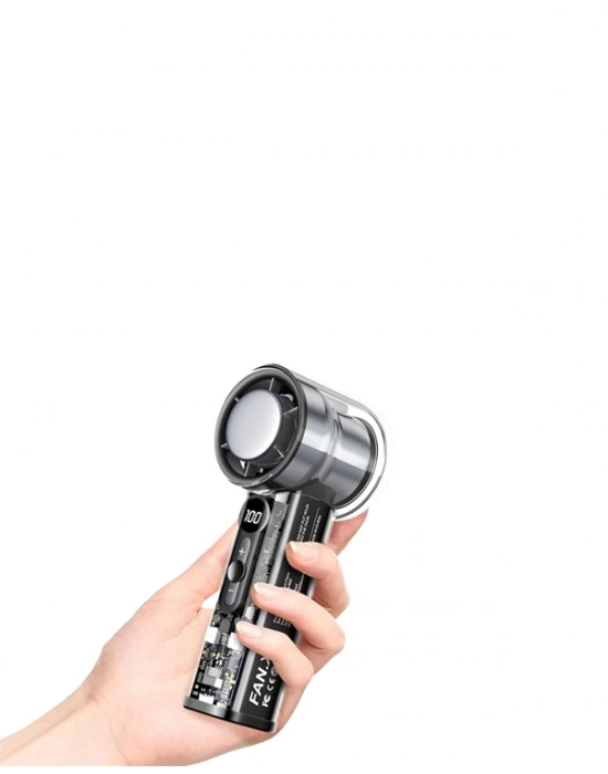 ® Sessiz Çalışan Taşınabilir Fan | Dijital Göstergeli | 100 Kademeli Hız Ayarı