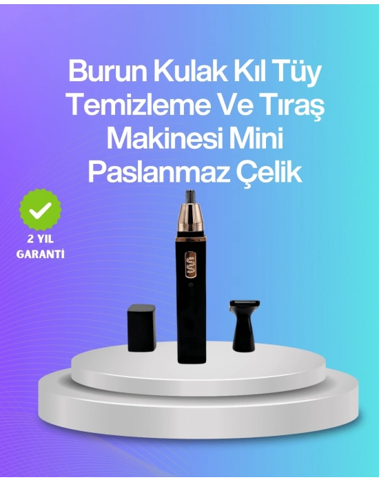 ® Sessiz çalışan tüy düzeltici burun ve kulak makinesi