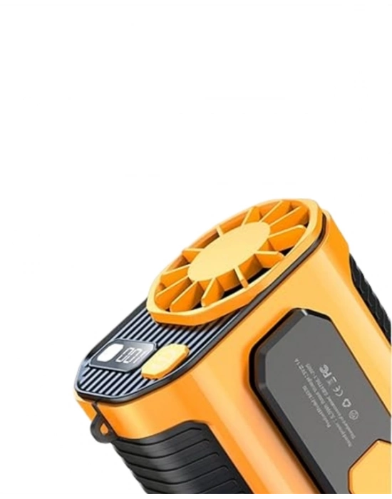 ® Sessiz Turbo Fan – Kamp, Spor, Ofis İçin Taşınabilir Mini Soğutucu