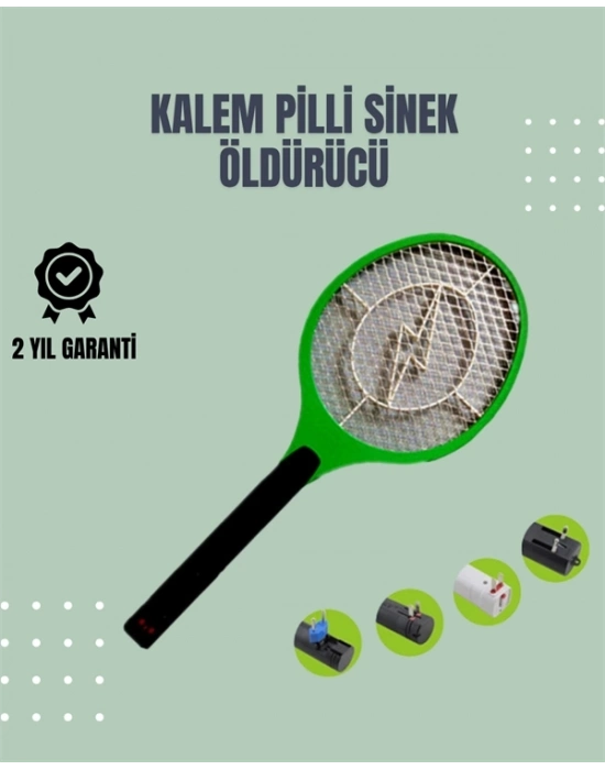® Sessiz ve Etkili Böcek Öldürücü – Üç Katmanlı Koruyucu Izgaralı Elektronik Sineklik
