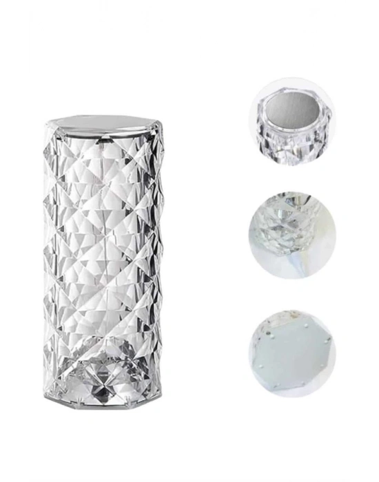 ® Sevgililer Gününe Özel Romantik Kristal Gece Lambası Sevgiliye Hediye