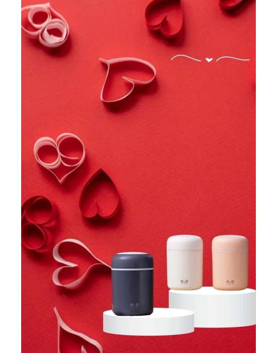 ® Sevgiliye Hediye Led Işıklı Hava Nemlendirici USB Şarjlı Sevgiliye Özel