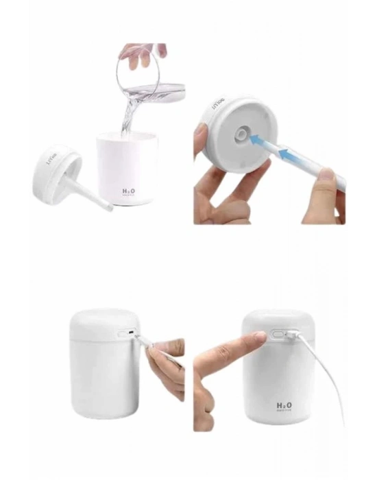 ® Sevgiliye Hediye Led Işıklı Hava Nemlendirici USB Şarjlı Sevgiliye Özel