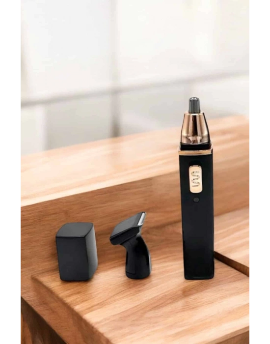 ® Seyahat Tipi Mini Taşınabilir Siyah Burun Kulak Yanak Kıl ve Tüy Temizleme Makinesi