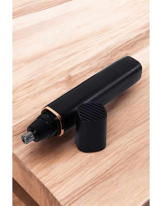 ® Seyahat Tipi Mini Taşınabilir Siyah Burun Kulak Yanak Kıl ve Tüy Temizleme Makinesi