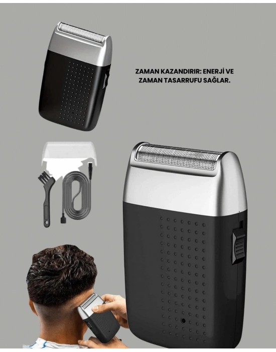 ® Sıfır Saç ve Sakal Kesme Makinesi – Kolay Temizlik, Güçlü Motor