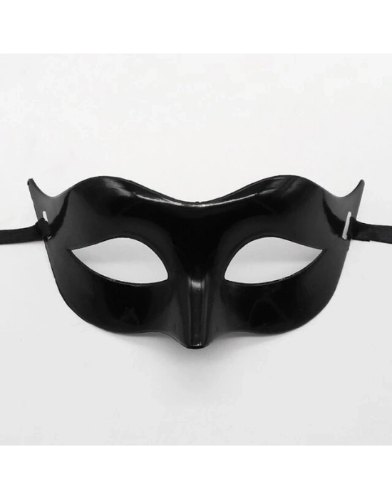 Siyah Renk Masquerade Kostüm Partisi Venedik Balo Maskesi