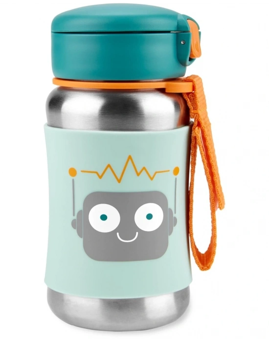 ®   Zoo Pipetli Paslanmaz Çelik Suluk 350 ml Robot