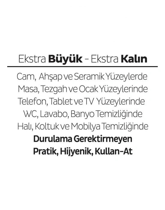 Yüzey Temizlik Havlusu 100 Adet Lilyum Pembe