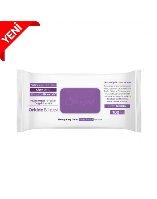 ®   Yüzey Temizlik Havlusu 100 Adet  e