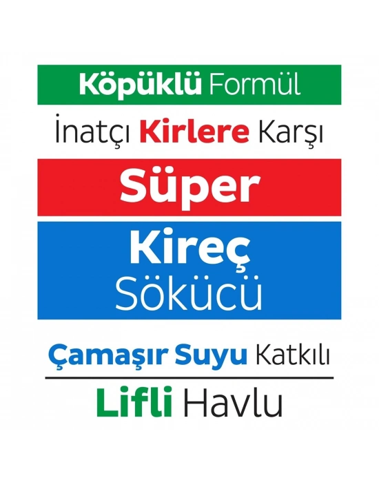 ®   Yüzey Temizlik Havlusu 30 Adet Kireç Çözücü