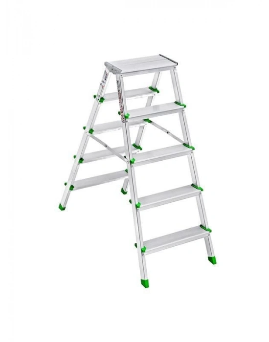 ® SM Saraylı 5+5 Çift Taraflı Alüminyum Merdiven