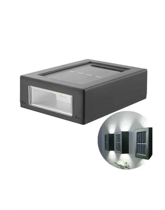 ® Solar Lamba Dekoratif Aplik Su Geçirmez Led Işıklı Duvar Lambası